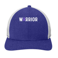 Epilepsy Warrior Awareness Purple Ribbon Men & Women T Shirt Snapback Trucker Cap | Artistshot