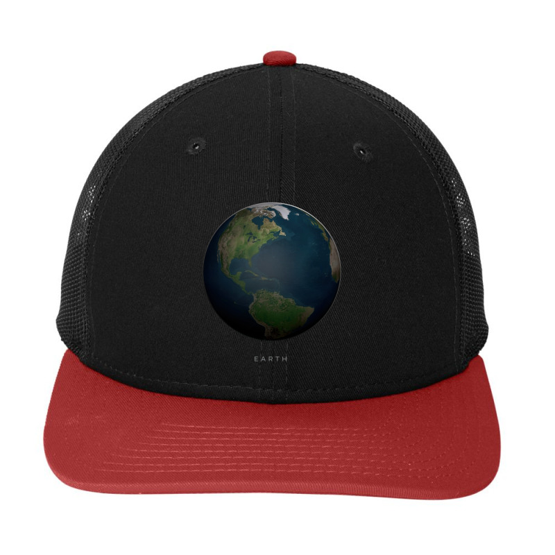 Planet Earth Snapback Trucker Cap | Artistshot