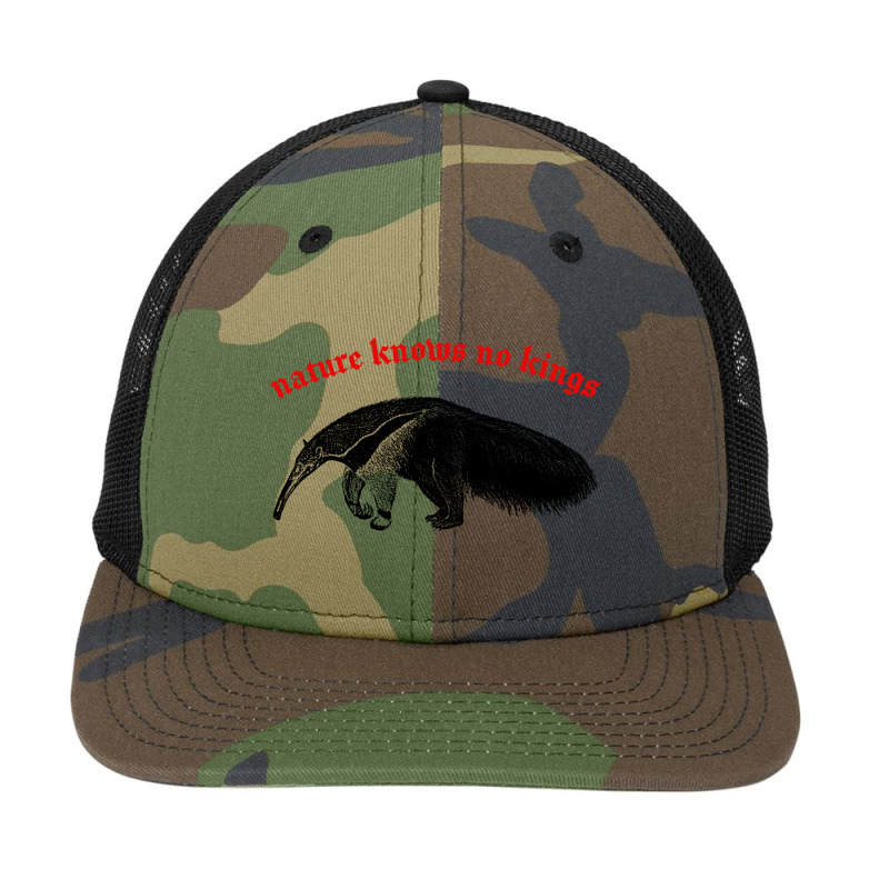 Nature Knows No Kings Nihilist Anteater Design Snapback Trucker Cap by qulonuhun | Artistshot