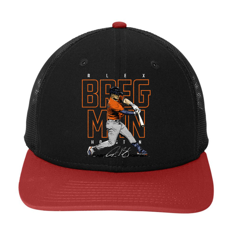 Alex Bregman Outline Name Snapback Trucker Cap by kr205 | Artistshot