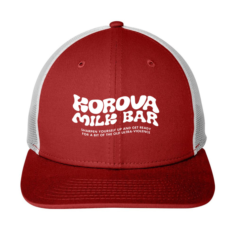 Korova Milk Bar Snapback Trucker Cap by netintern | Artistshot