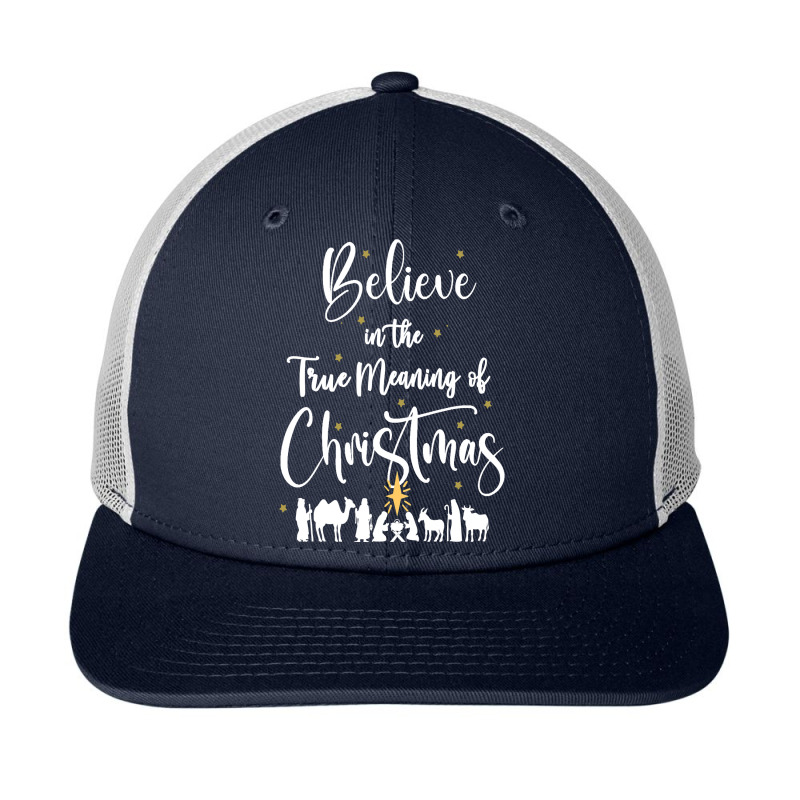 Christian Christian Christmas Baby Jesus Nativity 243 Bibble Jesus Snapback Trucker Cap by circularflap | Artistshot