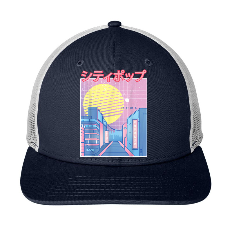 Japan City Pop Kawaii 80s Japanese Anime Music Aesthetic T Shirt Snapback Trucker Cap | Artistshot