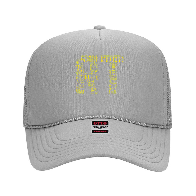 Rt Radiology Technologist Radiographer Radiology Technician T Shirt Foam Trucker Hat by jayannidifalco | Artistshot