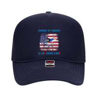 Biden Running The Country Is Like Riding A Bike Foam Trucker Hat | Artistshot