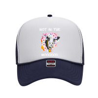 Cow Mooey Farm Farmer Farming Meat Milk Black Cows Heifer Daisy Cattle Foam Trucker Hat | Artistshot