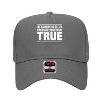 Funny Atheist Humor Atheism Quote Anti Religion Skeptic T Shirt Adjustable Baseball Cap | Artistshot