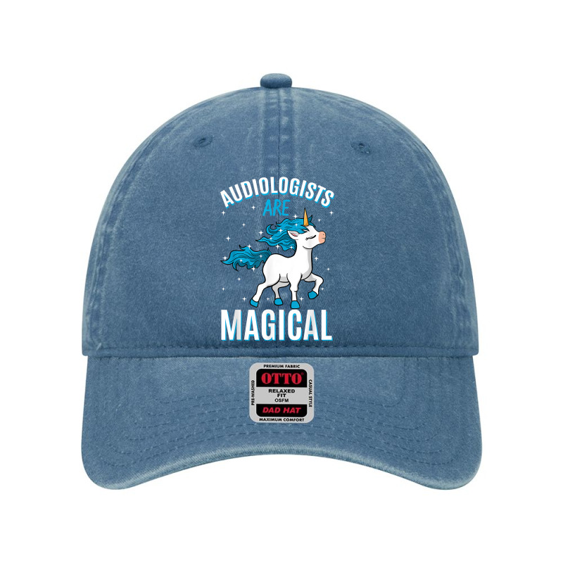 Audiologists Are Magical Unicorn Job Audiology Profession T Shirt Dyed Cap by saldeenshakir | Artistshot