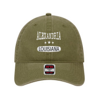 Vintage Alexandria Louisiana T Shirt Dyed Cap | Artistshot