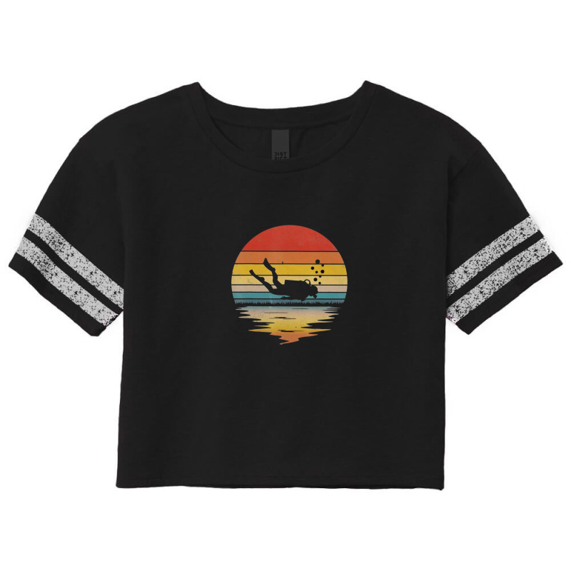 Scuba Diving Scorecard Crop Tee by Disgus_Thing | Artistshot