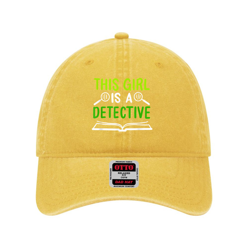 Detective Private Investigator And Fingerprint T Shirt Dyed Cap by AshleyPenez | Artistshot