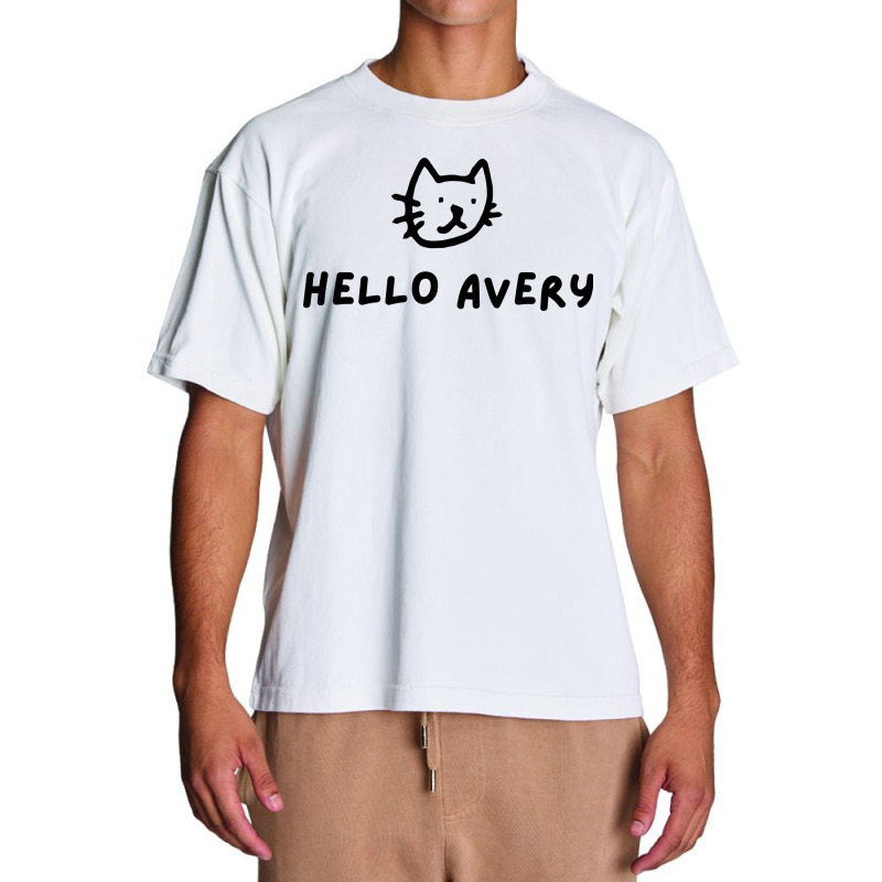 Cat Hello Every Urban Heavy T-shirt | Artistshot