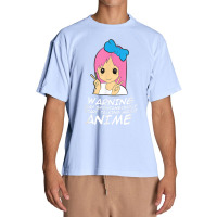 Anime Warning May Spontaneously Start Talking About Anime Urban Heavy T-shirt | Artistshot