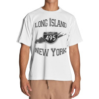 Long Island New York Interstate 495 T Shirt Urban Heavy T-shirt | Artistshot