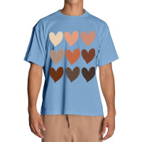 Diversity Hearts, Skin Tone Hearts Urban Heavy T-shirt | Artistshot