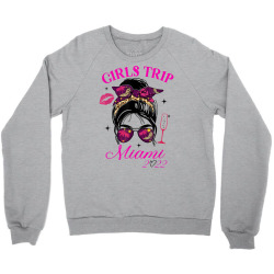 Girls Trip Miami 2022 For Women Weekend Vacation Party T Shirt Crewneck Sweatshirt Designed By Yurivinpco