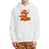 Scottish Highland Cattle   Easily Distracted Highland Cattle T Shirt Urban Pullover Hoodie | Artistshot