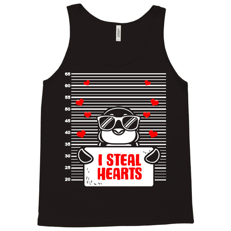 Penguin T  Shirt Penguin Valentines Day Bird Lover Valentine Penguin Tank Top | Artistshot