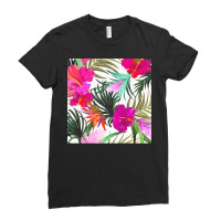 Tropical T  Shirt Tropical Fascinating Foliage T  Shirt Ladies Fitted T-shirt | Artistshot