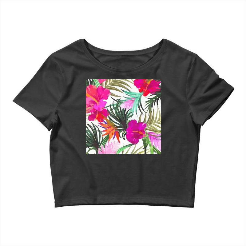 Tropical T  Shirt Tropical Fascinating Foliage T  Shirt Crop Top by toyair | Artistshot