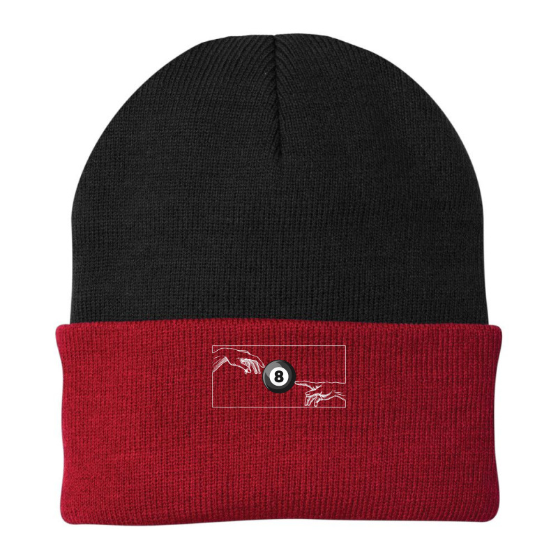 Billiard Ball Black 8 For Billiard Player For Pool Billiards T Shirt Beanie | Artistshot