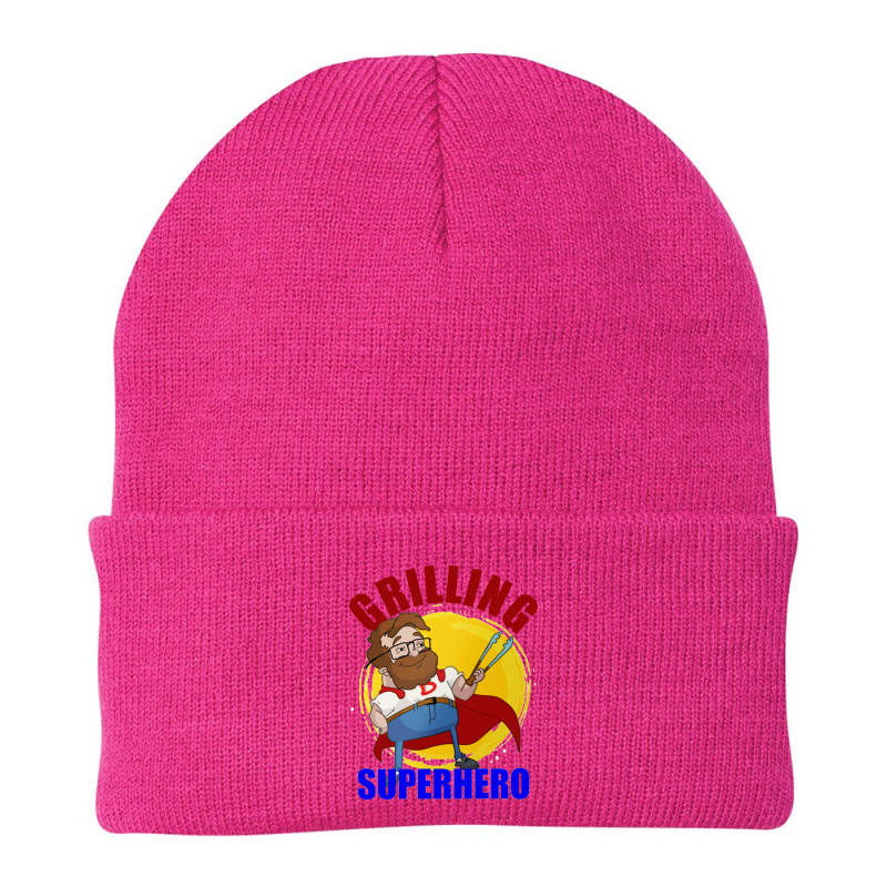 Grilling Superhero Beanie | Artistshot