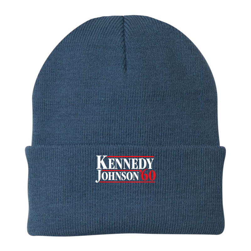 Kennedy Johnson 1960 Retro Campaign Shirt T Shirt Beanie by paisleafuscaldo | Artistshot