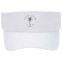 Womens Retro Cool Original Sanibel Island Florida Palm Tree Novelty V Visor Hat | Artistshot