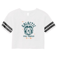 Galactic Space Troopers Scorecard Crop Tee | Artistshot