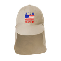 Let's Go Brandon Shirt Conservative American Flag Sun Shade Cap | Artistshot