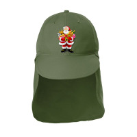 Santa Claus Sends Gifts Sun Shade Cap | Artistshot