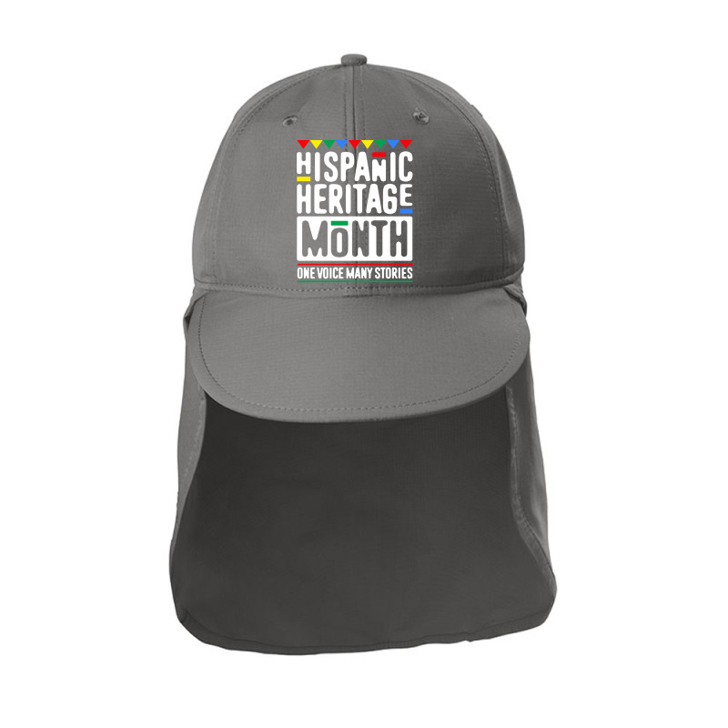 Awesome Hispanic Heritage Month Retro Shirt All Latin Countries Flag H Sun Shade Cap by nbobatiga | Artistshot