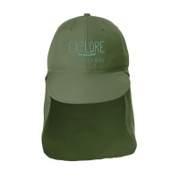 Eplore Every River Bend Sun Shade Cap | Artistshot