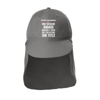 Gift For Badass Reserve Team Manager Sun Shade Cap | Artistshot