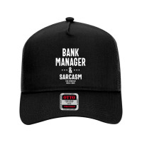 Bank Manager Job Title Profession - Occupation Mesh Back Trucker Hat | Artistshot