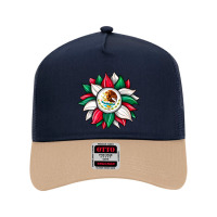 Sunflower Mexican Flag Mesh Back Trucker Hat | Artistshot