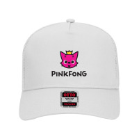 Pink Fong Cute Baby Mesh Back Trucker Hat | Artistshot