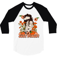 Just Peachy 3/4 Sleeve Shirt | Artistshot