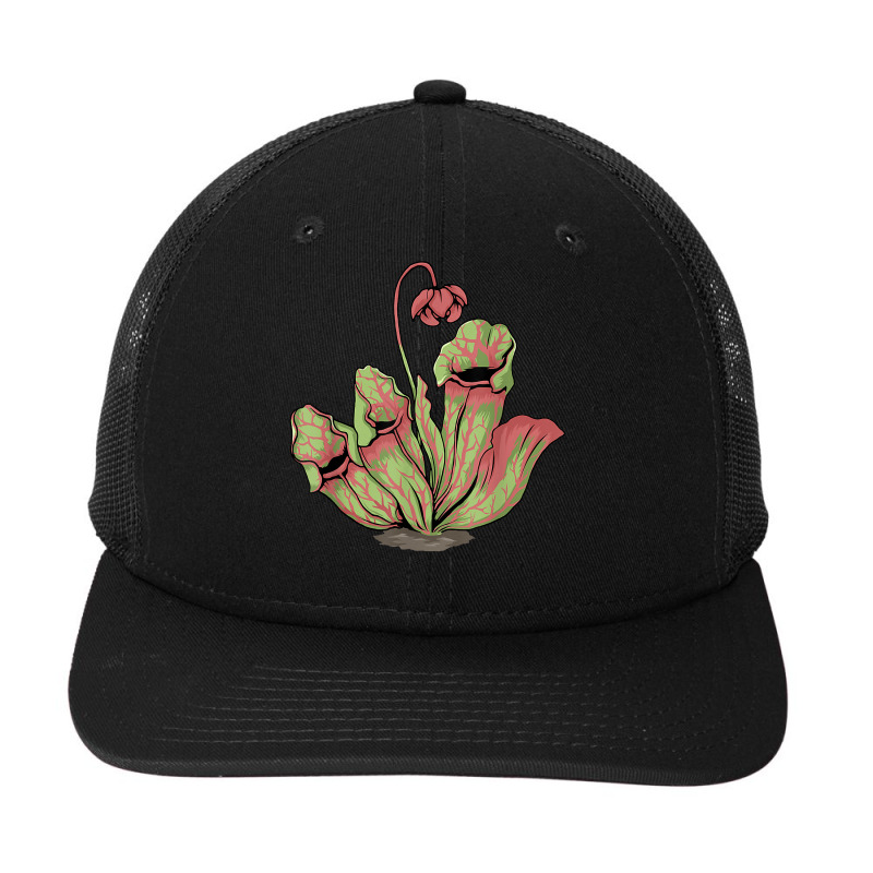 Northern Pitcher Plant Tshirt Carnivorous Plants Sarracenia T Shirt Snapback Trucker Cap | Artistshot