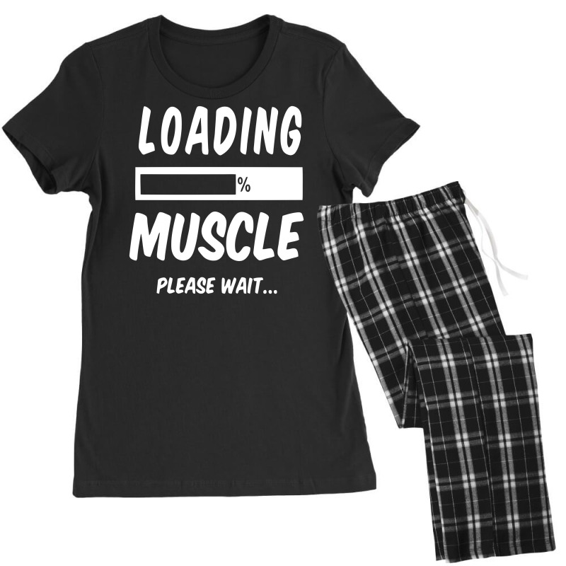 Installing Muscles Please Wait Women's Pajamas Set by rusmashirt | Artistshot