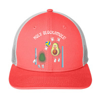 Holy Blockamole! Guacamole Player Blocker Volleyball Snapback Trucker Cap | Artistshot