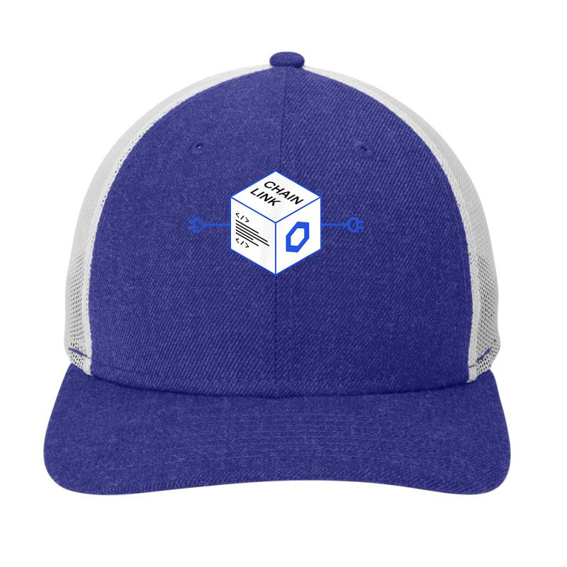 Chainlink Crypto Link Cryptocurrency Connecting The World T Shirt Snapback Trucker Cap by rainandehay | Artistshot