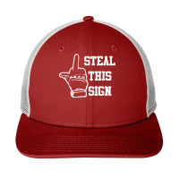 Steal This Sign Middle Finger Houston Asterisk Baseball Gift T Shirt Snapback Trucker Cap | Artistshot