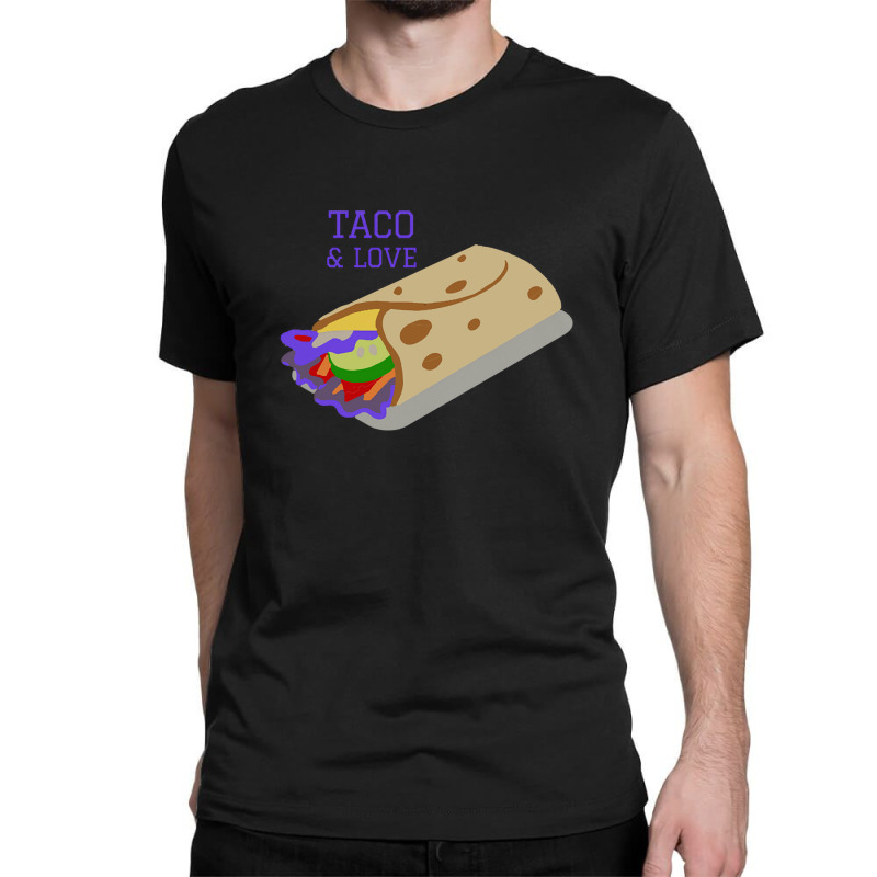 Taco Tuesday Love T  Shirt Tacos Cactus Taco Twosday Love 2 Birthday G Classic T-shirt | Artistshot