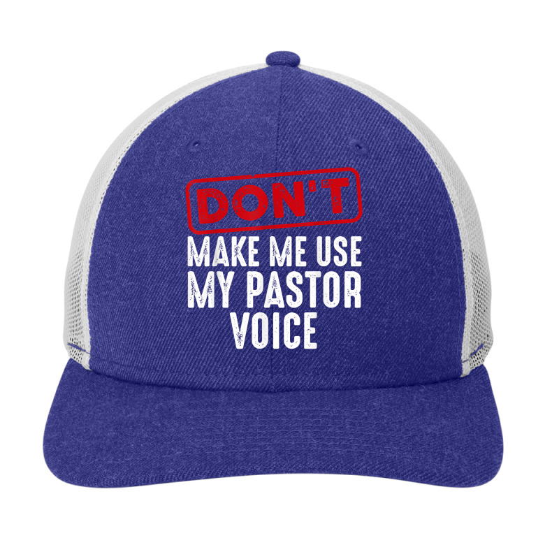 Funny Pastor Art For Men Women Christian Preacher Priest T Shirt Snapback Trucker Cap by erinlorrai | Artistshot