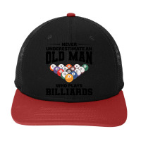 Billiards Snooker Pool Player Cue Sports Grandpa Fathers Day Snapback Trucker Cap | Artistshot