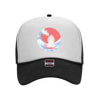 Cocker Spaniel T  Shirt Cocker Spaniel Gifts   Ocean Waves Surfing Coc Foam Trucker Hat | Artistshot