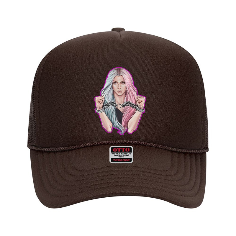 Kesha Ke$ha Foam Trucker Hat by erkonice801219 | Artistshot