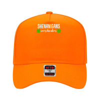 Shenanigans Coordinator  Saint Irish Pats St, Patrick's Day Adjustable Baseball Cap | Artistshot