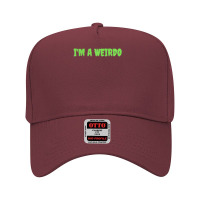 Im A Weirdo Shirt T Shirt Adjustable Baseball Cap | Artistshot